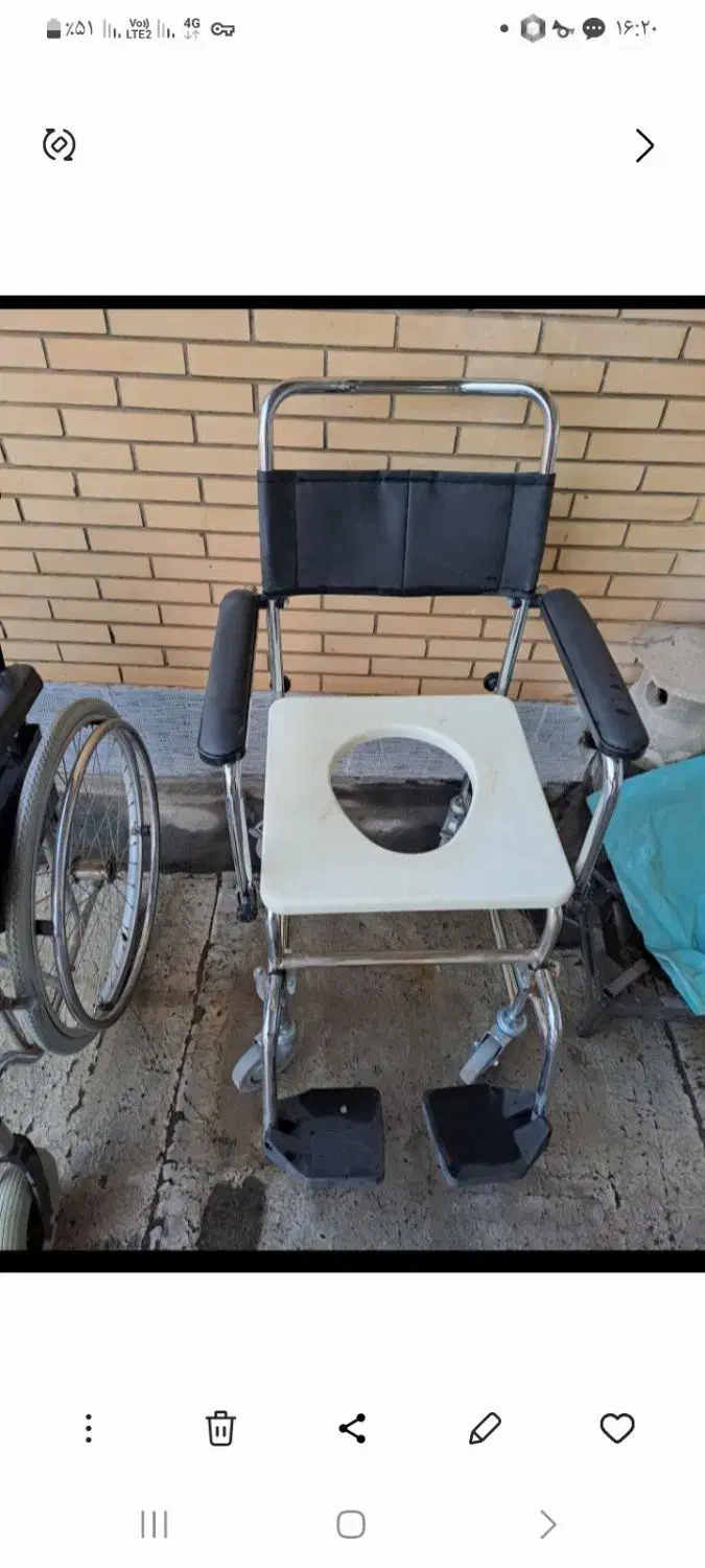 ویلچر در حدنو|آرایشی، بهداشتی، درمانی|داران, |دیوار