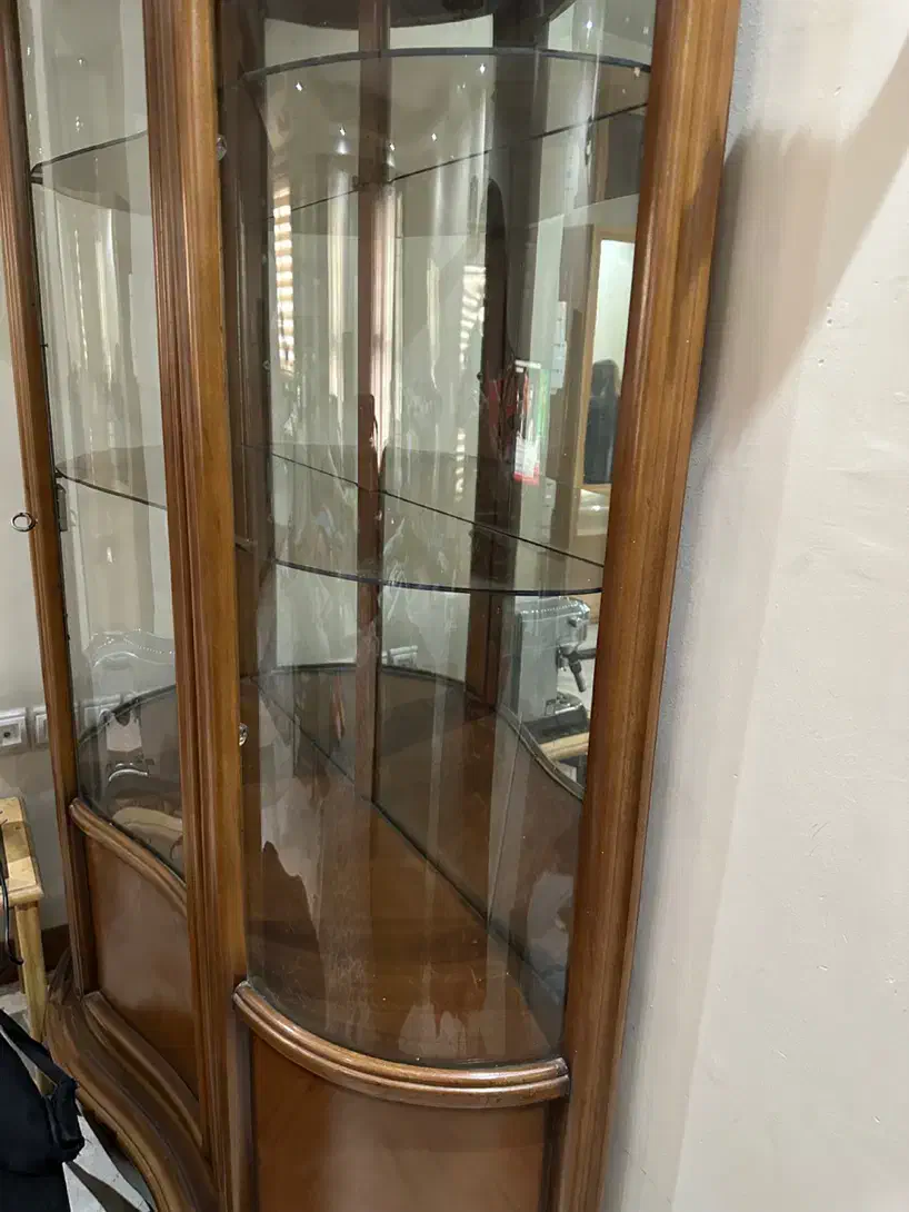 بوفه سه طبقه چوبی|بوفه، ویترین، کنسول|تهران, باغ فیض|دیوار