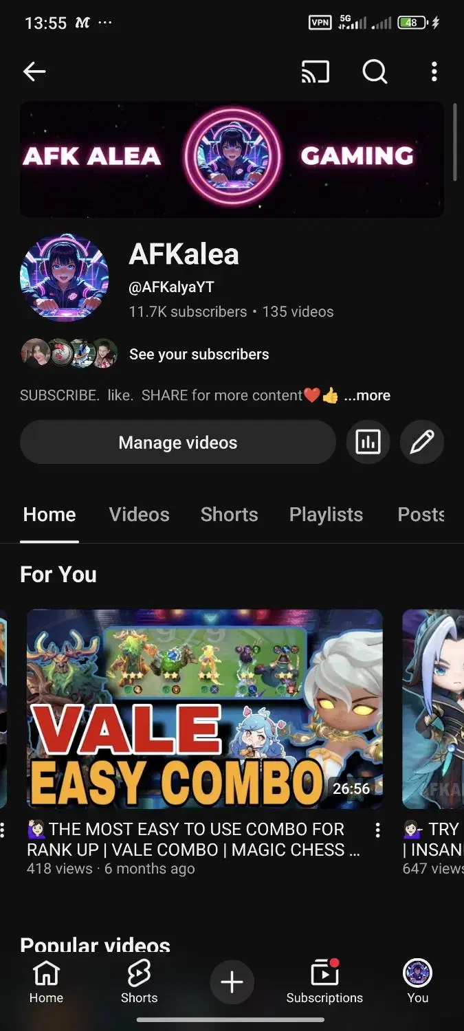 فروش کانال یوتوب|کنسول، بازی ویدئویی و آنلاین|شیراز, سینما سعدی|دیوار