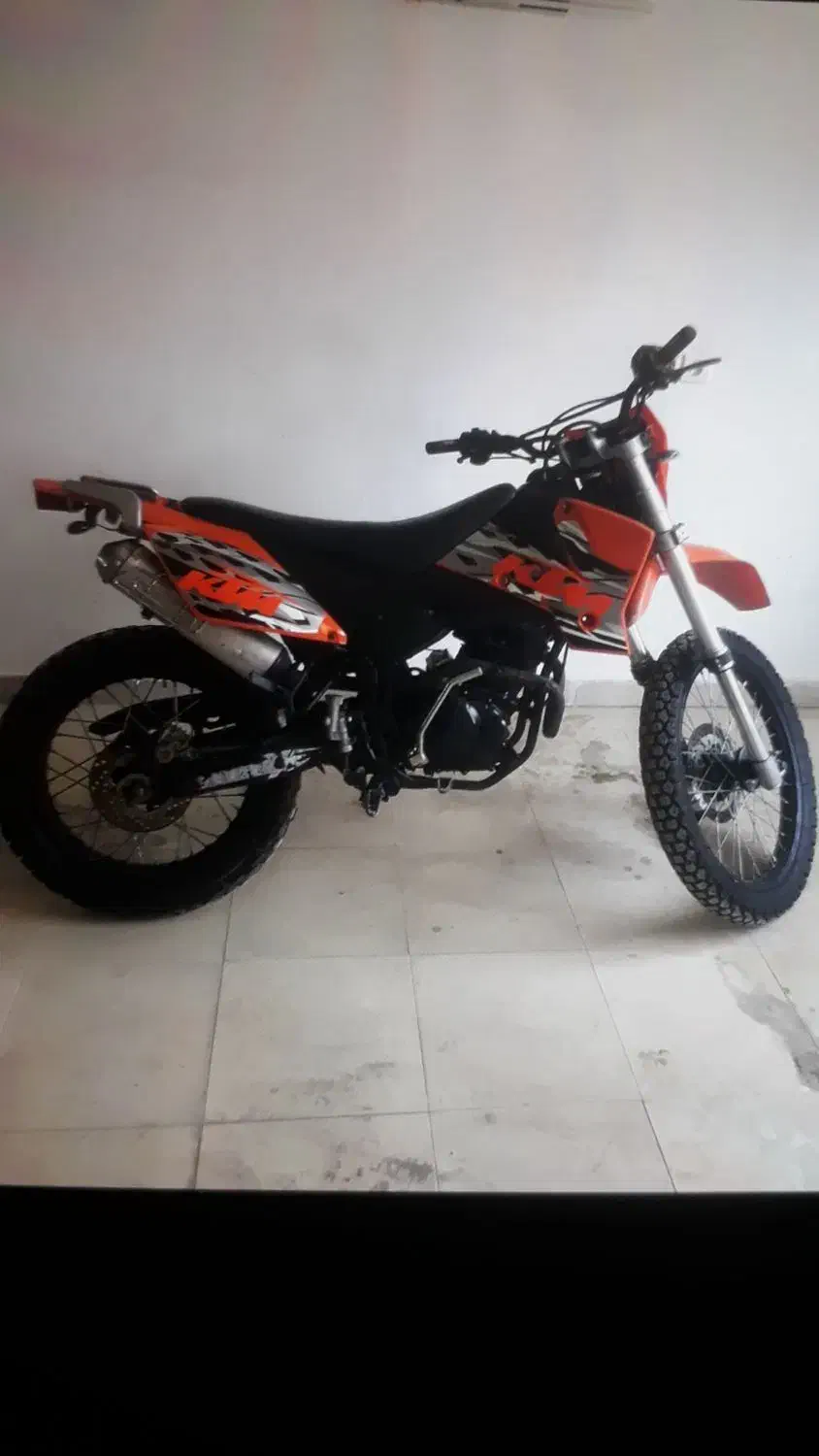 موتور فلات ktm|موتورسیکلت|بجنورد, |دیوار