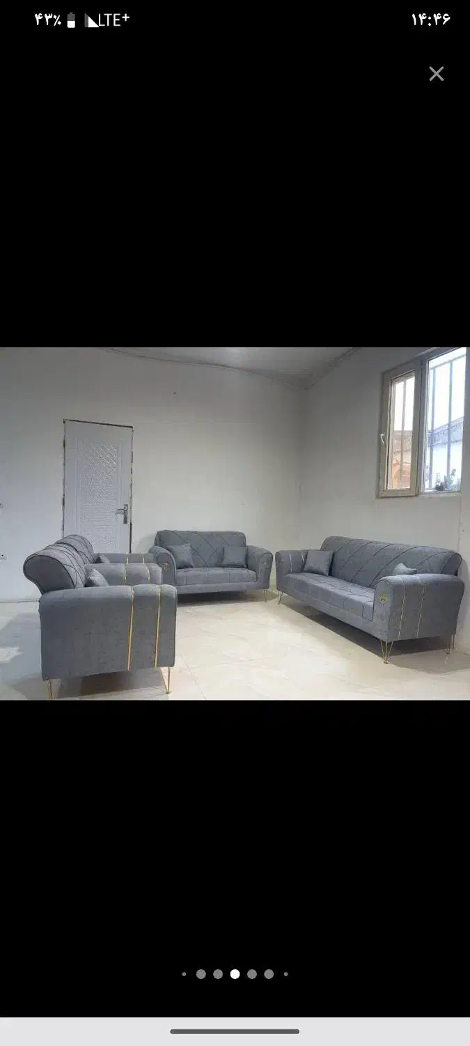 مبلمان    پاریس  کد۹۶۳|مبلمان خانگی و میز عسلی|قرچک, زیبا شهر|دیوار