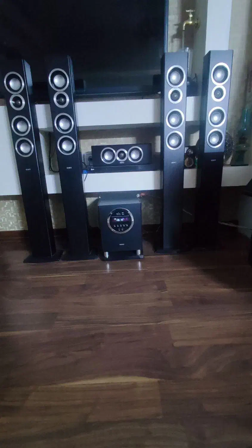 سینما خانگی سونی اصل با کارتن|سیستم صوتی خانگی|فردیس, شهرک ۱۱۰|دیوار