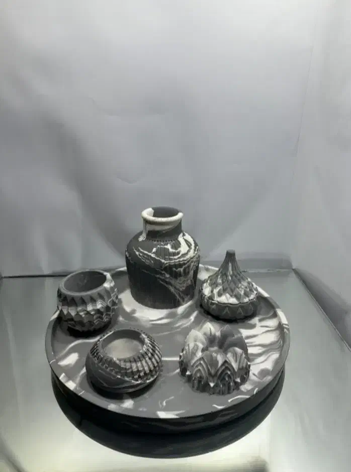 قالبpvc گلدان جاشمعی جاعودی وهفت سین|صنایع دستی و سایر لوازم تزئینی|آستانه اشرفیه, |دیوار