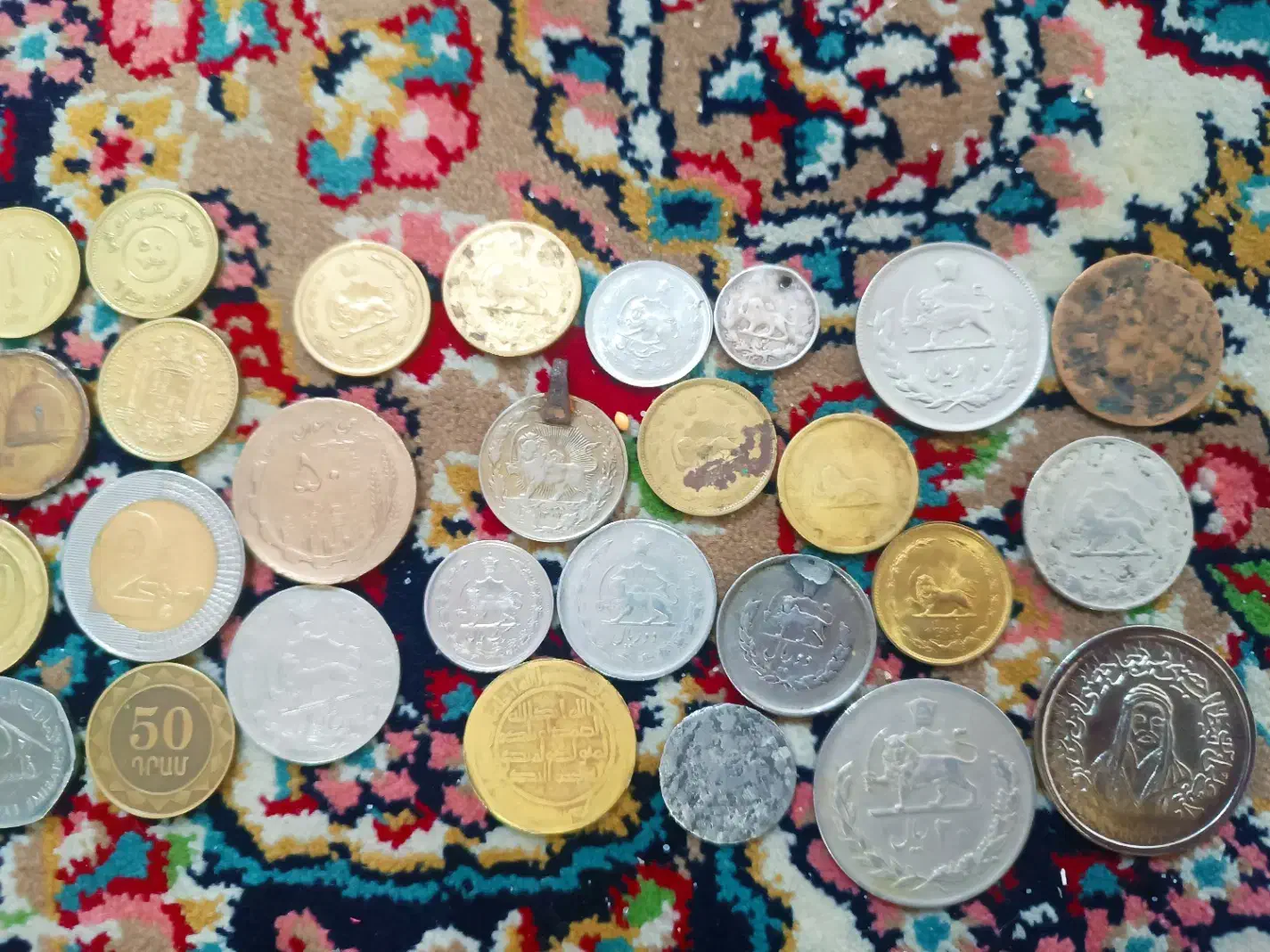 سکه خارجی و ایرانی اصل|کلکسیون سکه، تمبر، اسکناس|چهاردانگه (تهران), |دیوار