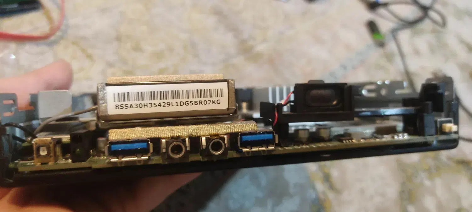 Lenovo tiny m600 j3710 Ram8 ssd32 wifi ac|رایانه رومیزی|تهران, زنجان جنوبی|دیوار