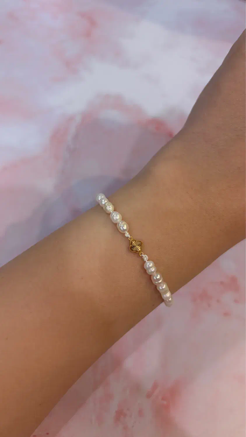 دستبند و انگشتر ونکلیف با مروارید|جواهرات|تهران, شاهین|دیوار