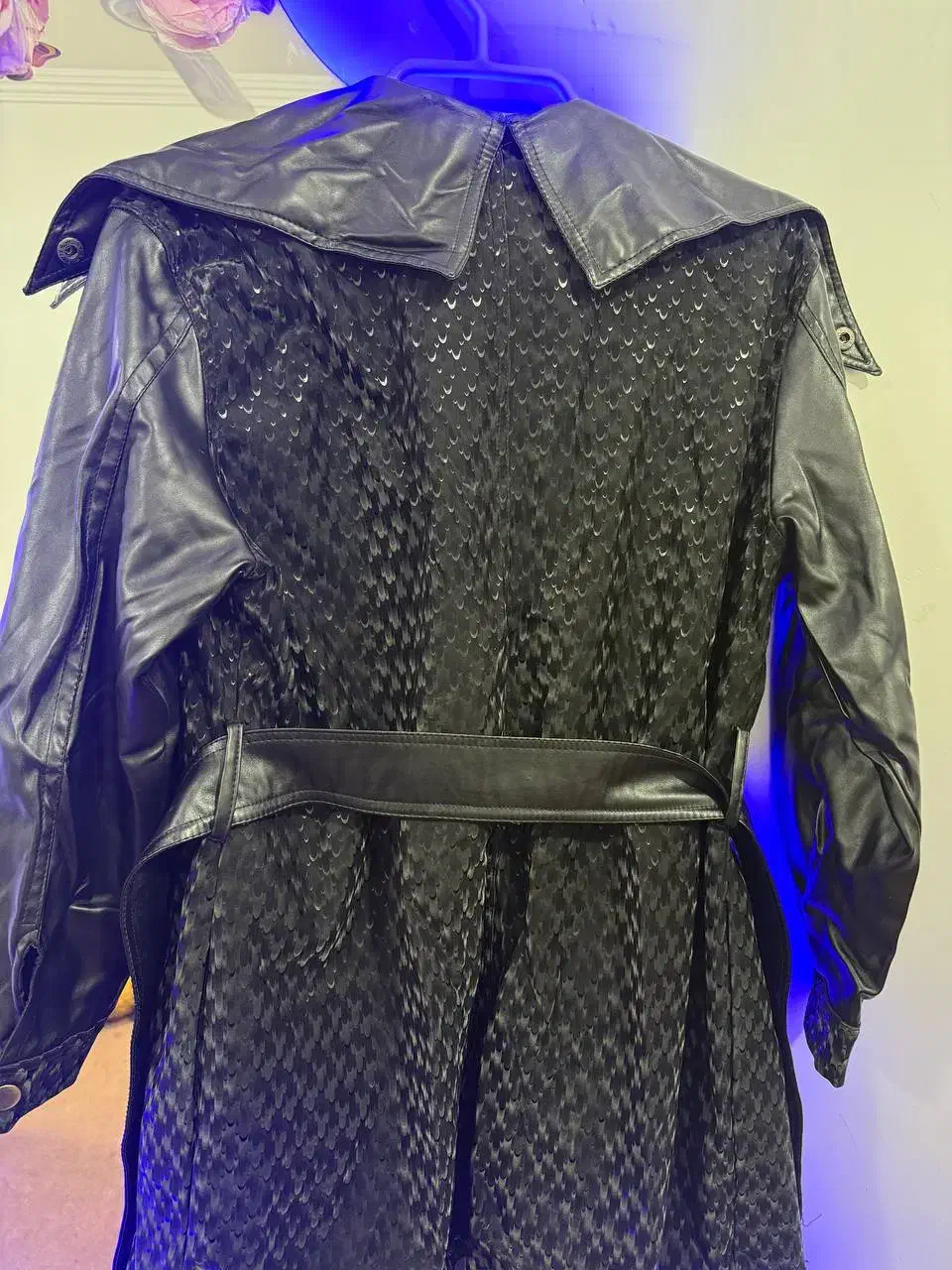 کت چرم زنانه بلند|لباس|برازجان, |دیوار