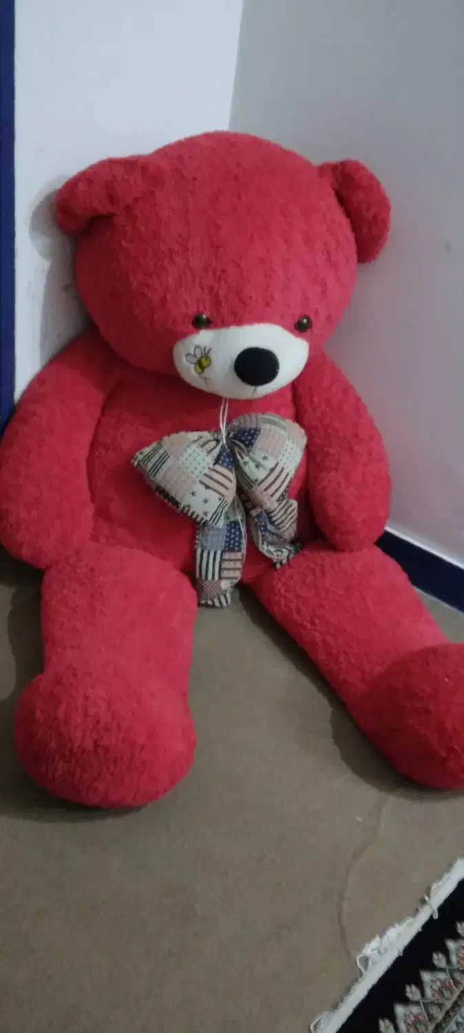 خرس بزرگ ولنتاین خارجی|اسباب و اثاث بچه|بروجرد, |دیوار