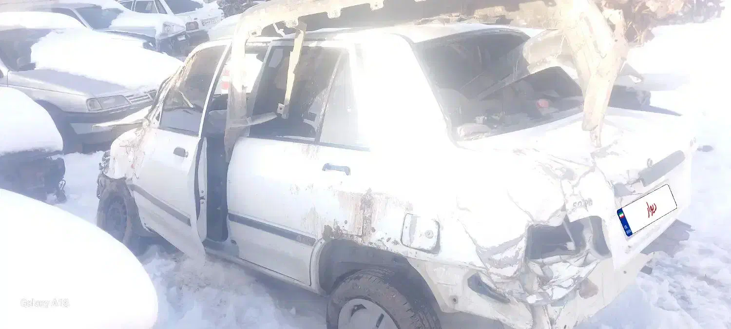 پراید ۹۶ تصادفی|خودرو سواری و وانت|بروجن, |دیوار