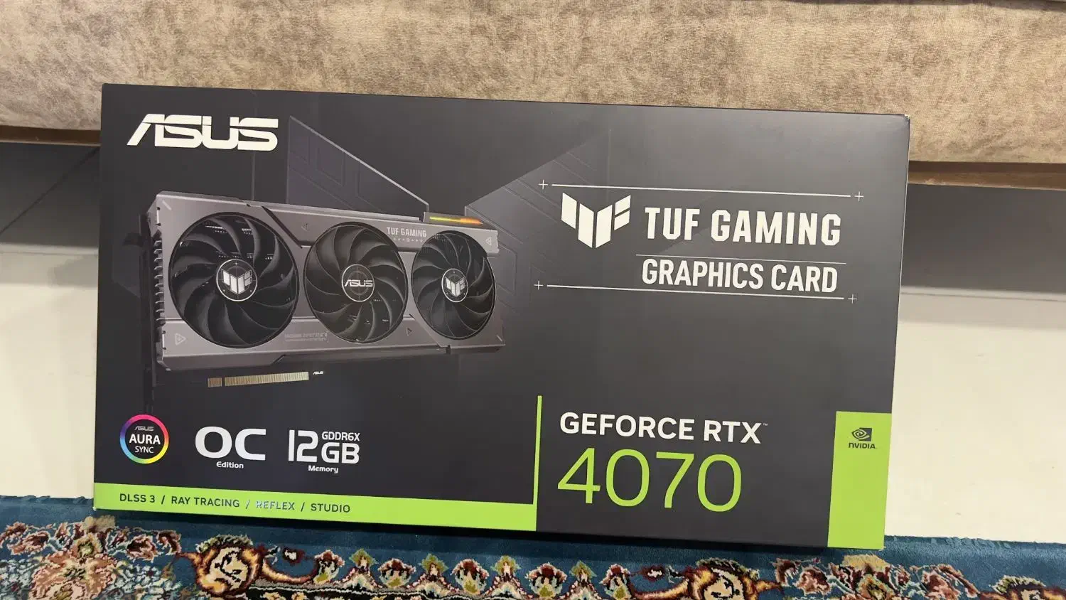 Rtx4070 tuf gaming oc 12g|قطعات و لوازم جانبی رایانه|تهران, دولاب|دیوار