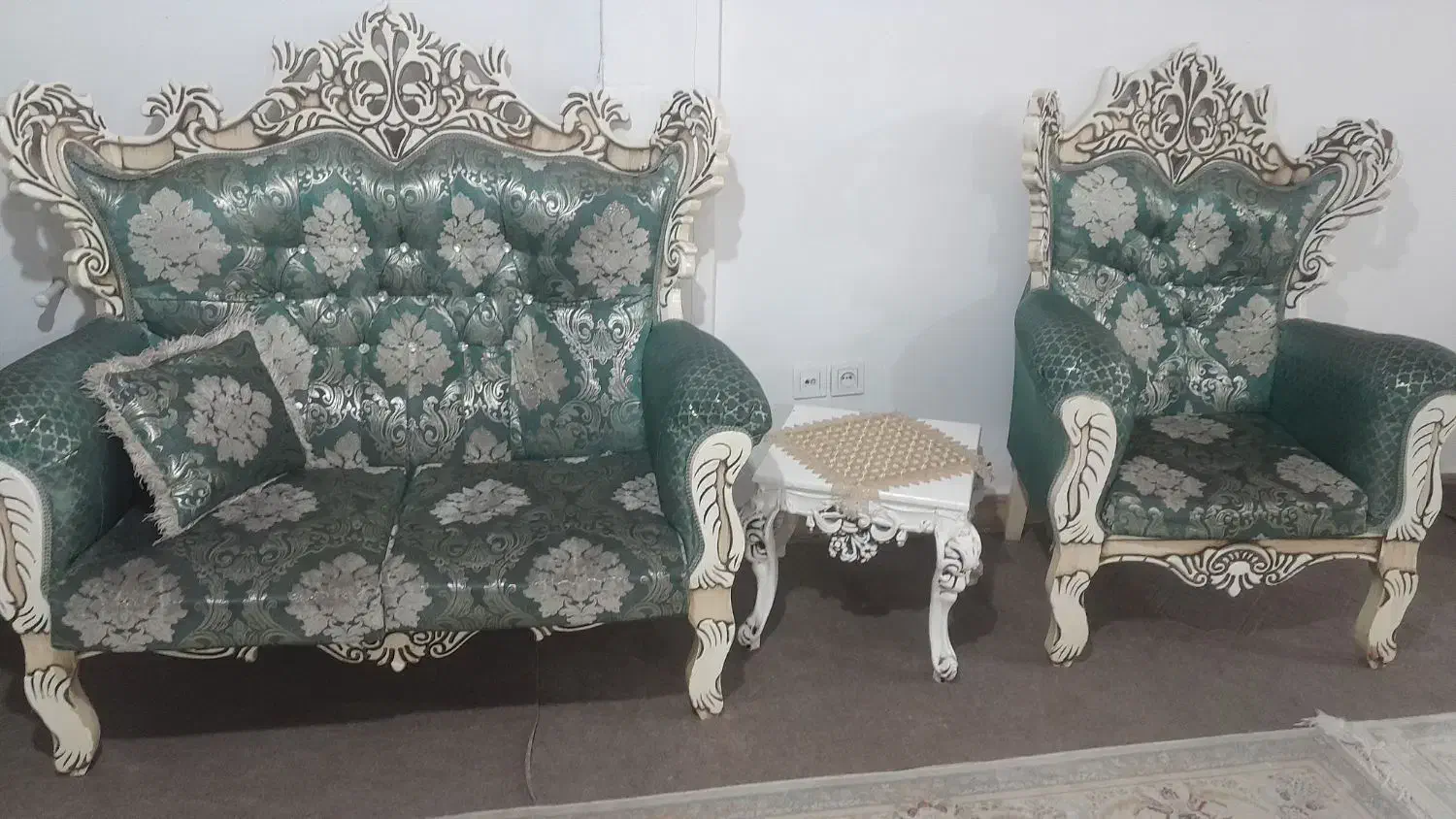 ست چوبی|مبلمان خانگی و میز عسلی|شهریار, شهرک امیریه|دیوار