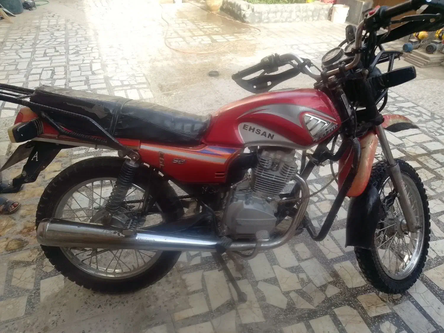 نیم تلر احسان شکاری 200|موتورسیکلت|سراوان, |دیوار