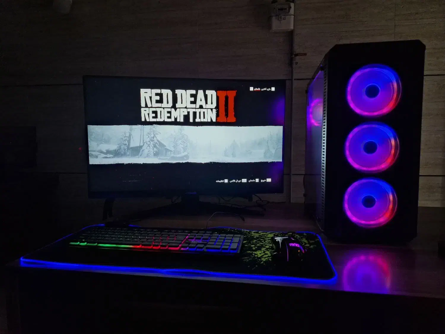 کیس16هسته ای نسل14 هیولای گیم ورندرباگرافیک 5060Ti|رایانه رومیزی|کرج, گلشهر|دیوار