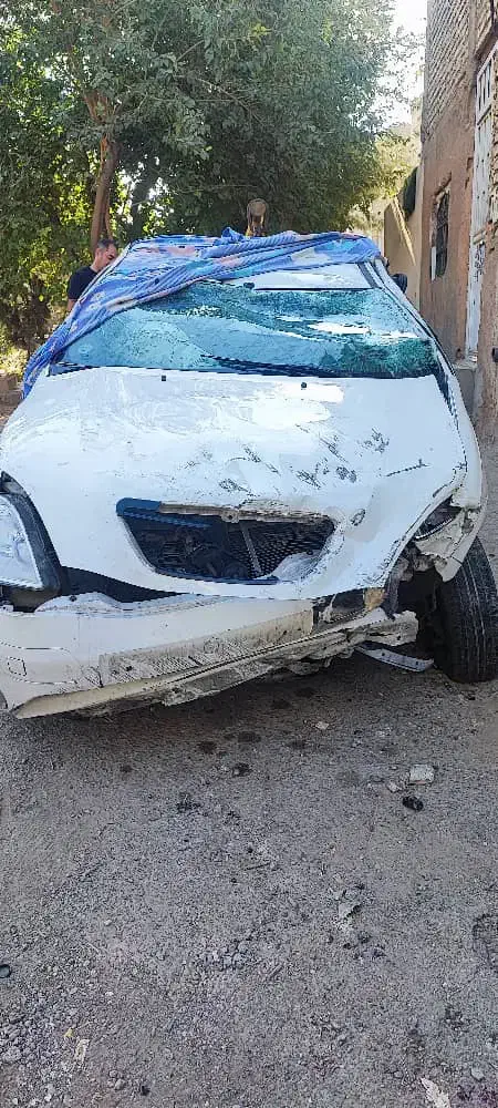 تیبا ۱ تصادفی چپی|خودرو سواری و وانت|شیراز, نصر|دیوار