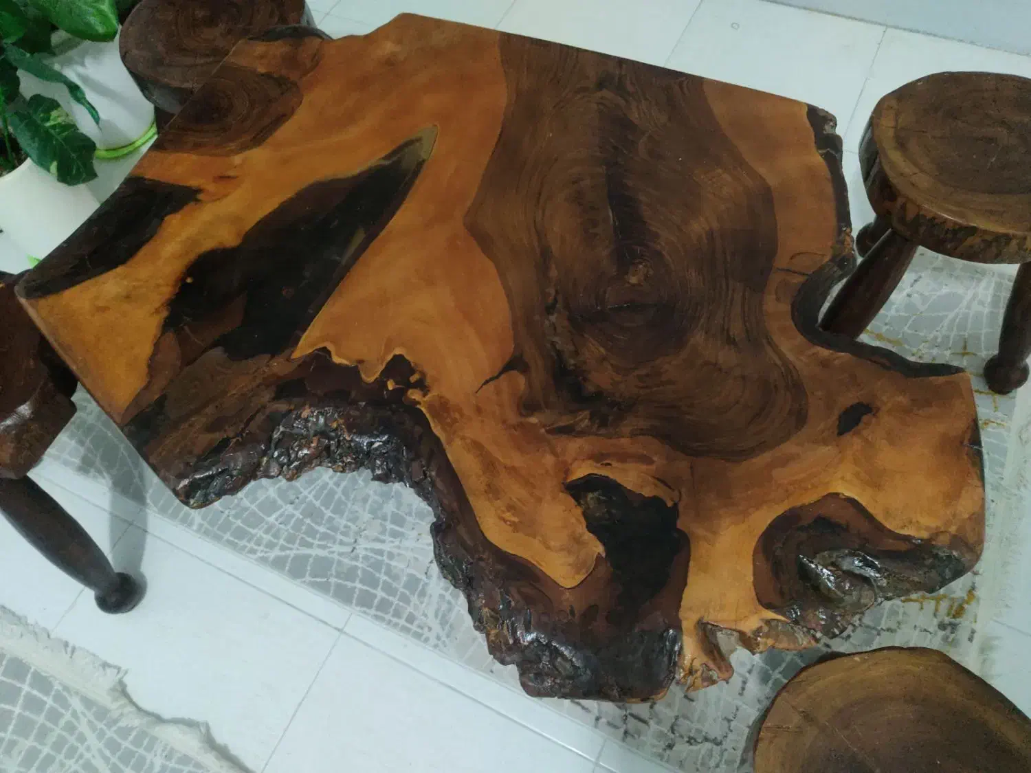 میز غذاخوری روستیک شیک و مدرن|میز و صندلی غذاخوری|اصفهان, رکن الدوله غربی|دیوار