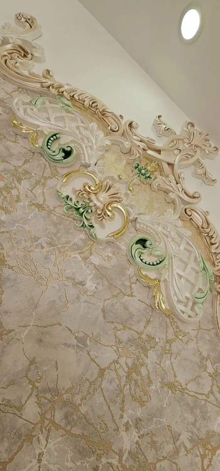 گچبری،رنگ پتینه کاری رنگ کناف|خدمات پیشه و مهارت|اردبیل, |دیوار