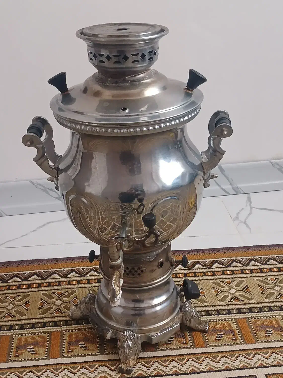 سماور|سماور، چای‌ساز، قهوه‌ساز|ری, علایین|دیوار