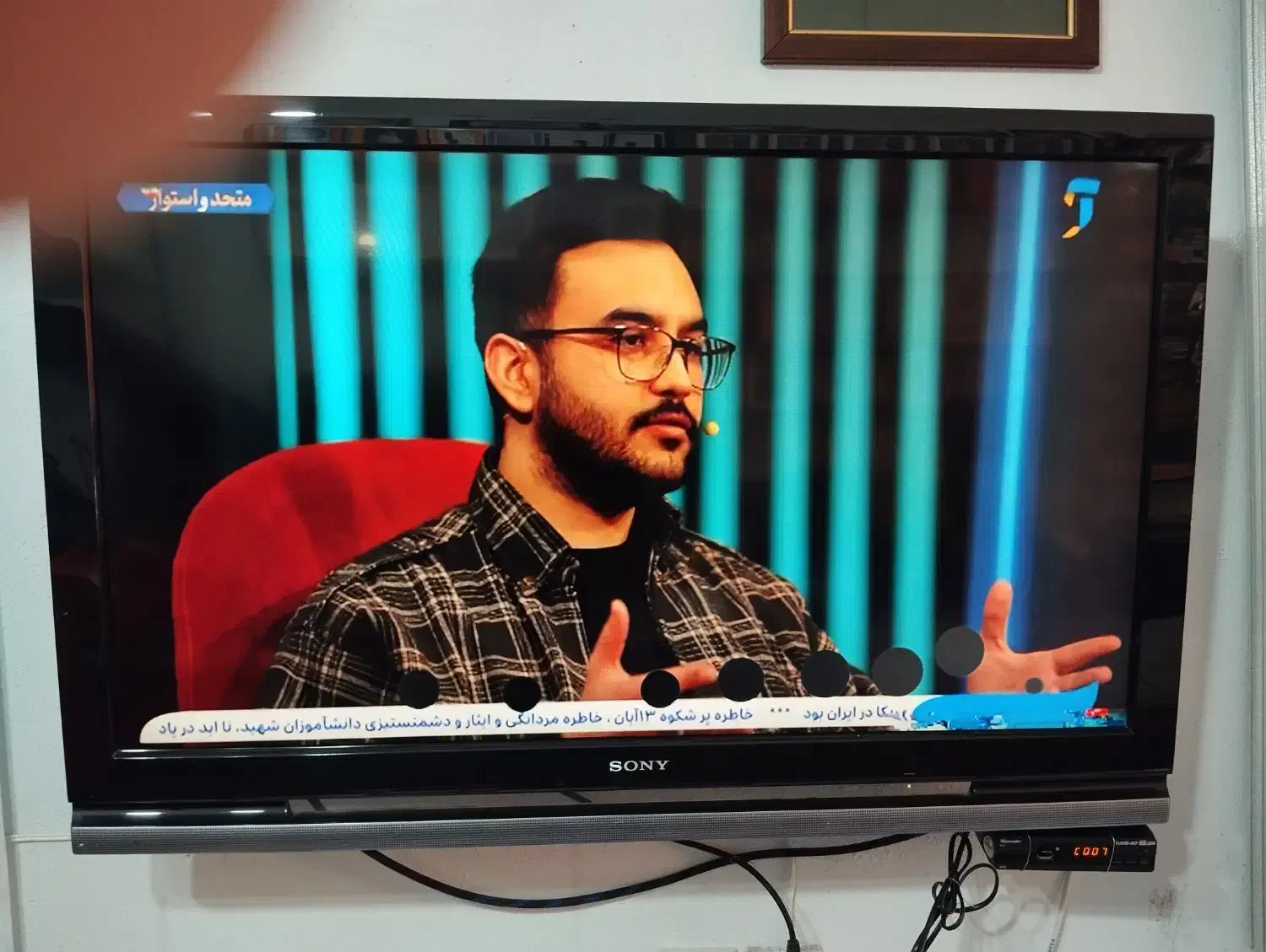 تلویزیون 42 سونی کارکرده قیمت مناسب|تلویزیون و پروژکتور|ماکو, |دیوار