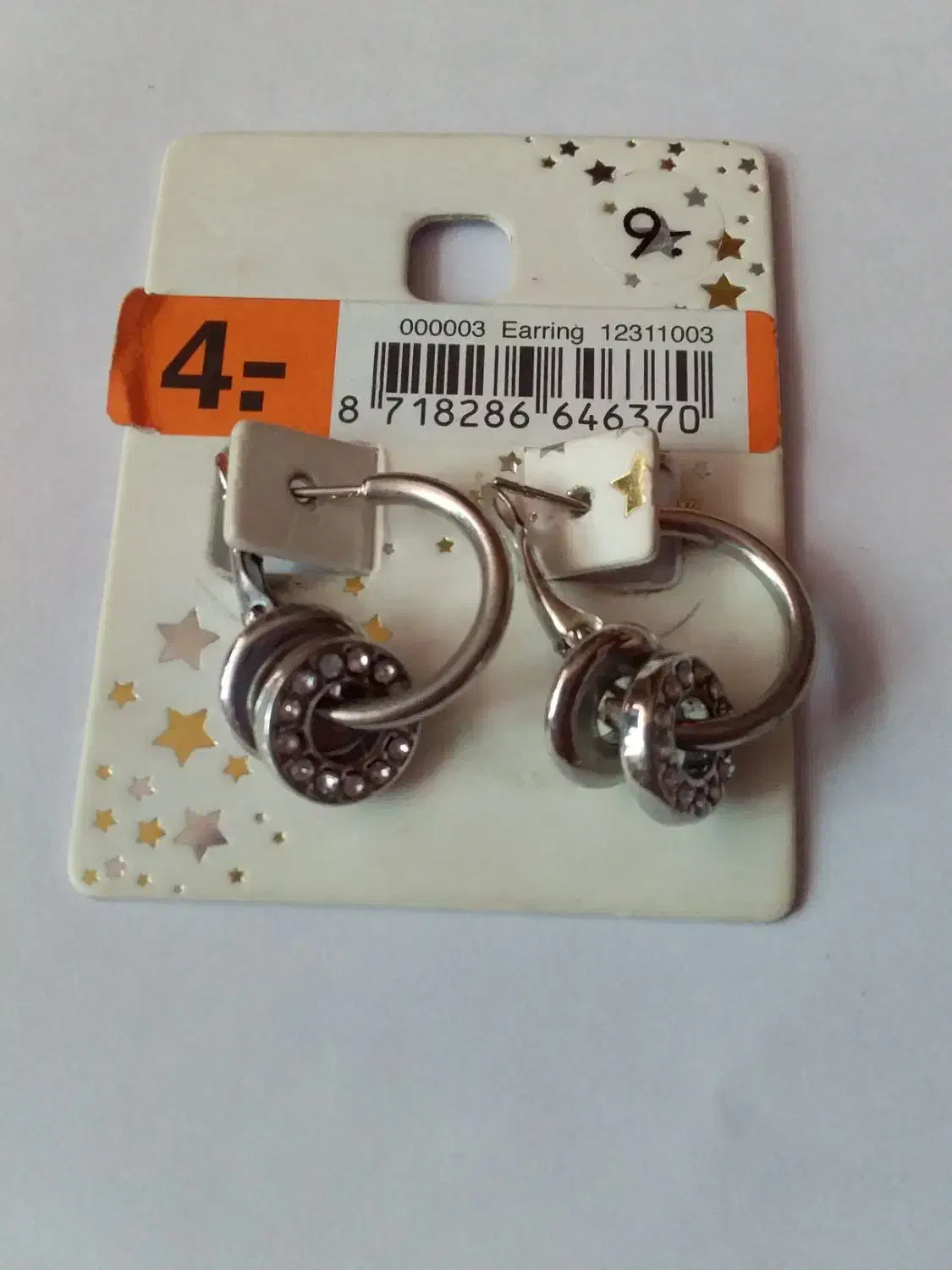 گوشواره رنگ ثابت نگین دار|بدلیجات|اصفهان, سروستان|دیوار