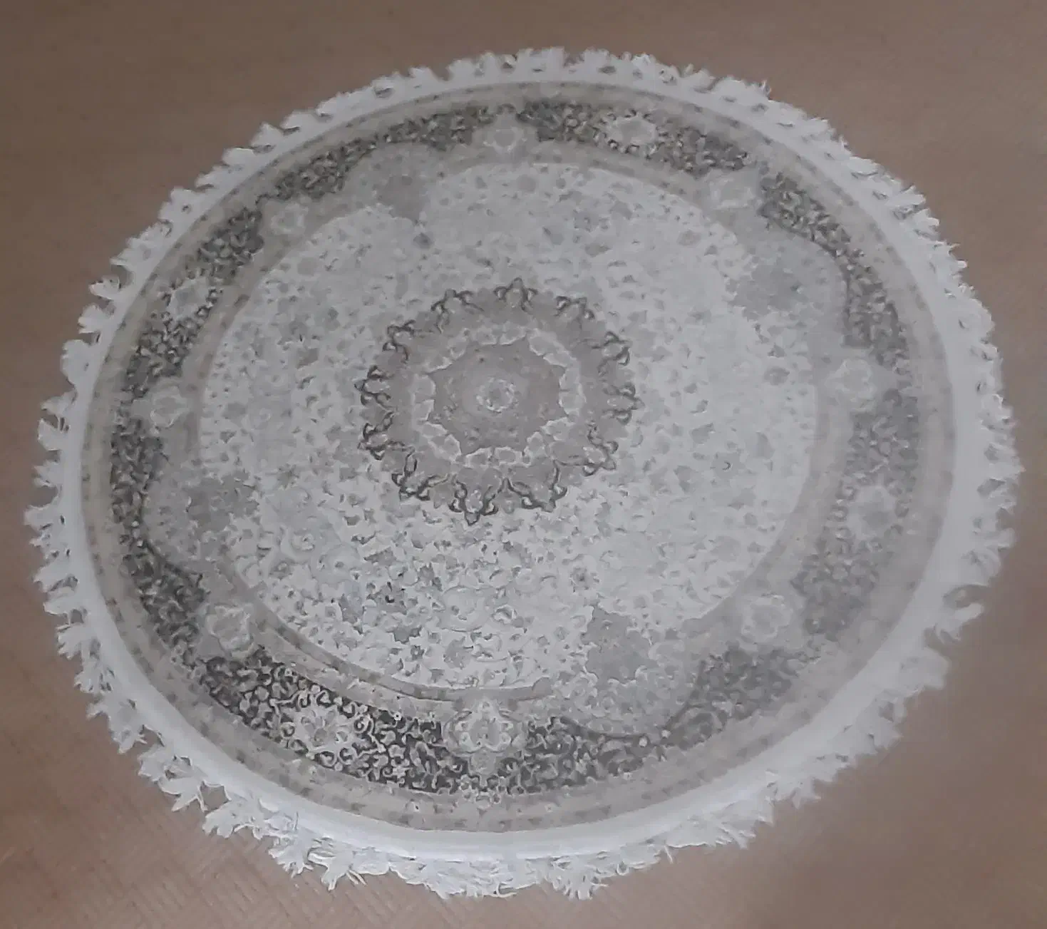 فرش با قطر ۱.۵ متر|فرش|قم, سالاریه|دیوار