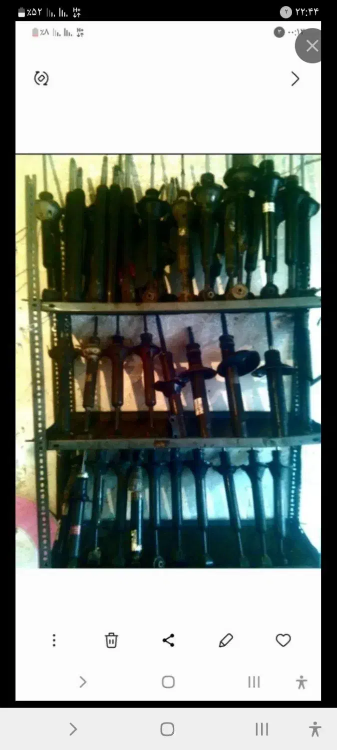 کمک فنر استوک فابریک کارخانه بدون تعمیر|قطعات یدکی و لوازم جانبی|اردبیل, |دیوار