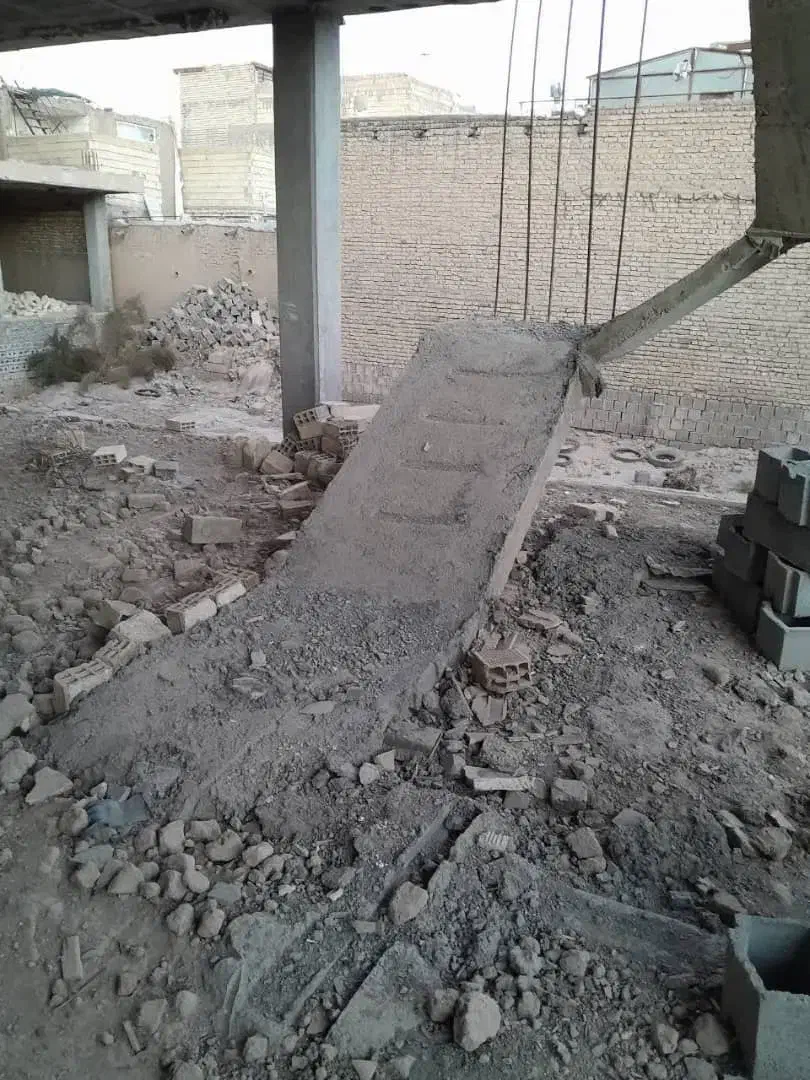 زمین اسکلت شده|فروش زمین و ملک کلنگی|خمینی‌شهر, |دیوار