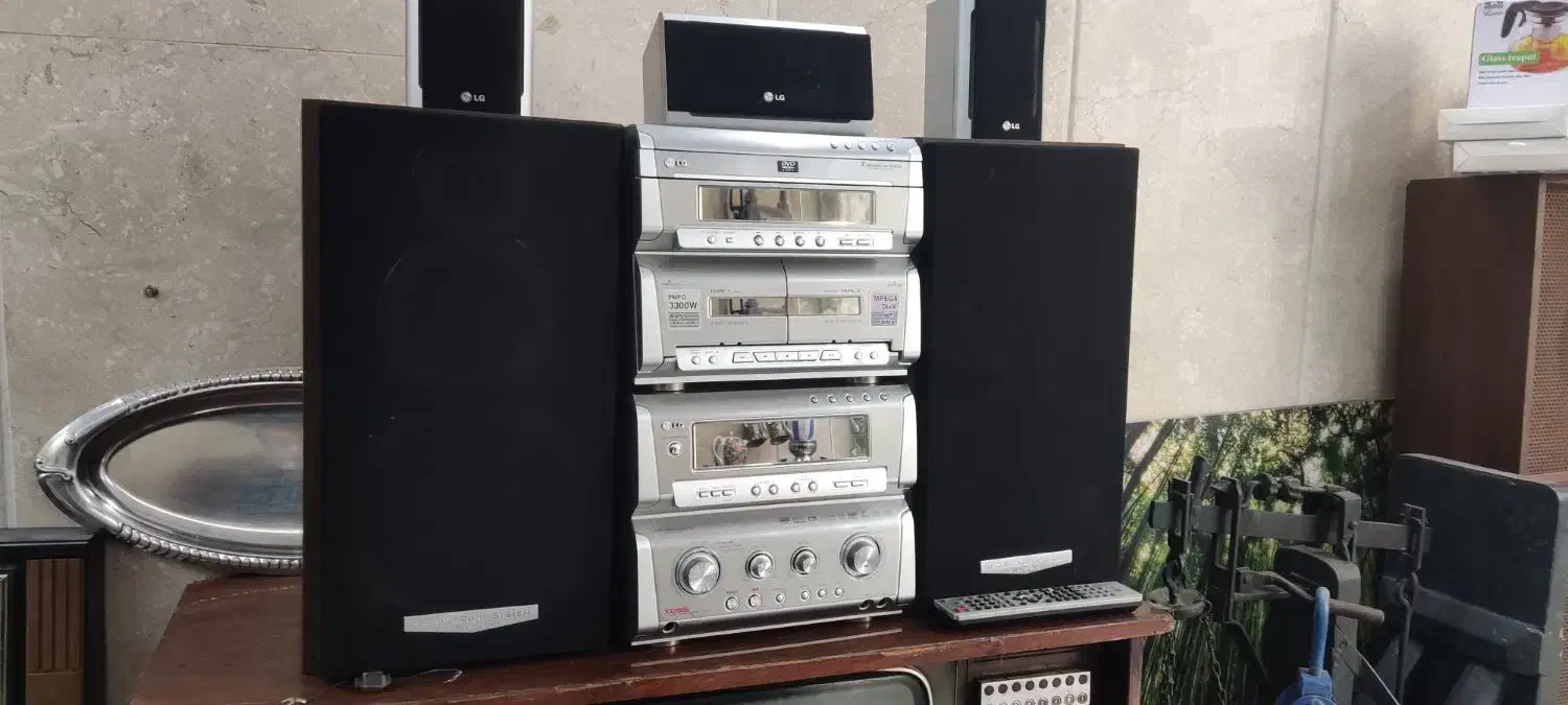 ضبط ال جی دو طبقه|سیستم صوتی خانگی|تهران, کرمان|دیوار