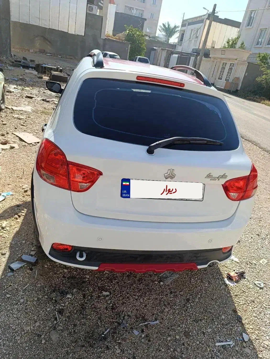 کوییک آر سفید قرمز ۱۴۰۱|خودرو سواری و وانت|جم, |دیوار