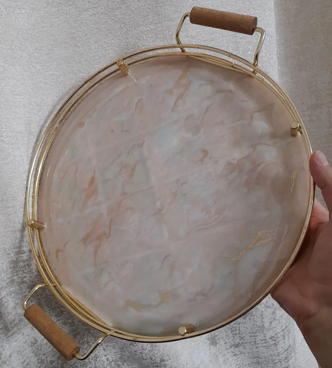 سینی عید|ظروف سرو و پذیرایی|سلطانیه, |دیوار