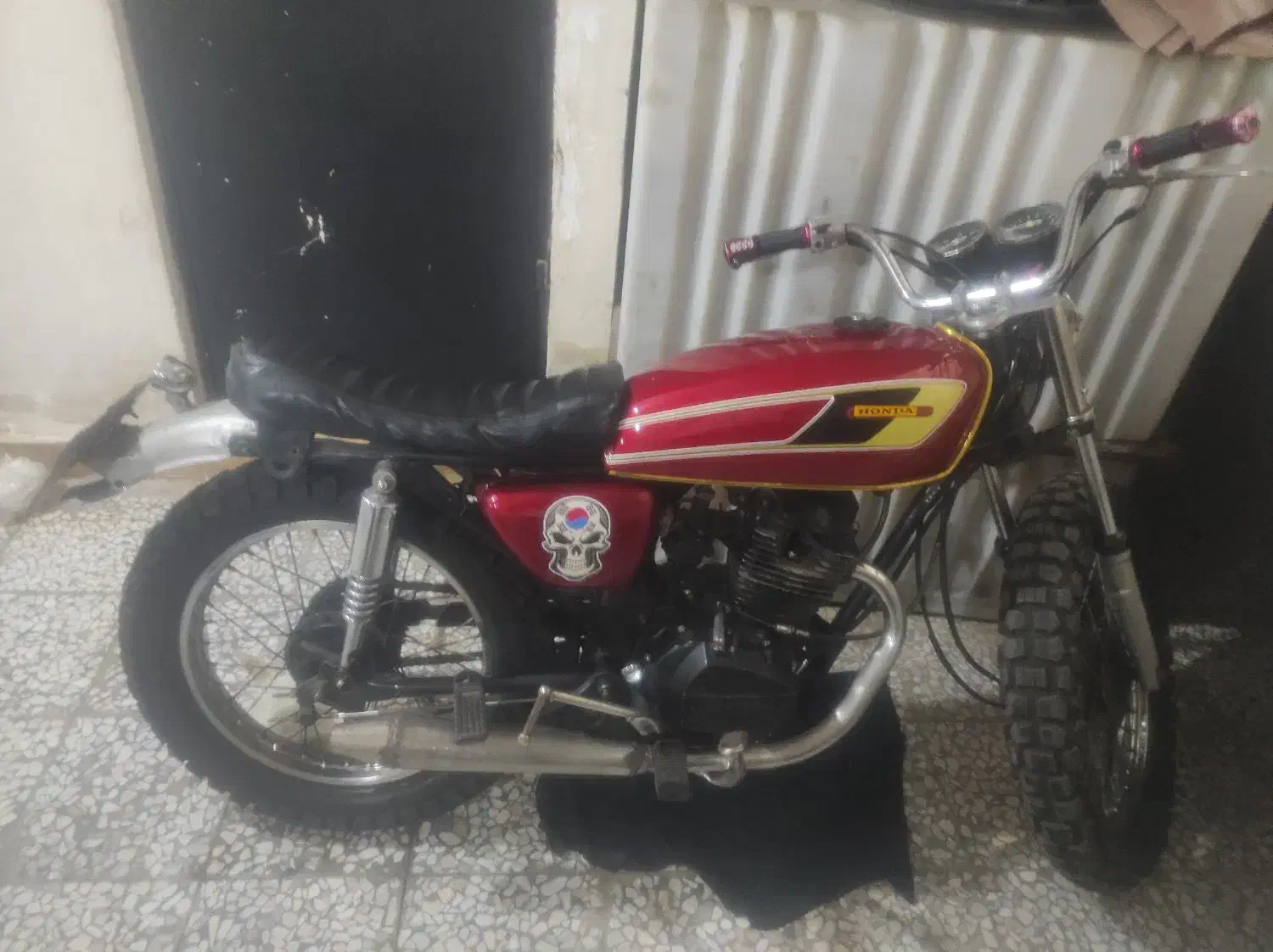 متور هندا 125|موتورسیکلت|رشت, نخودچر|دیوار