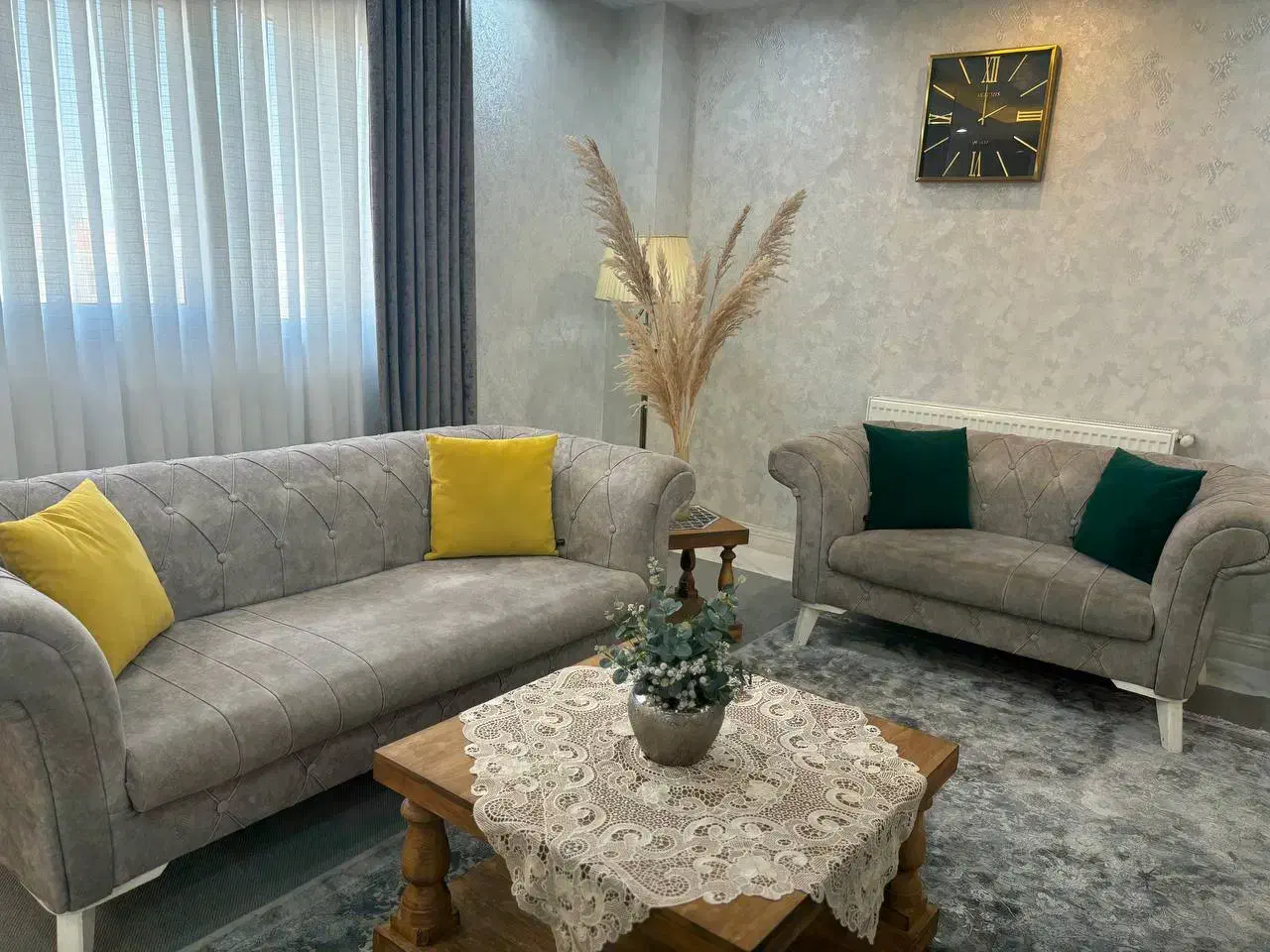 مبل ۷نفره پارچه نانو|مبلمان خانگی و میز عسلی|آزادشهر, |دیوار