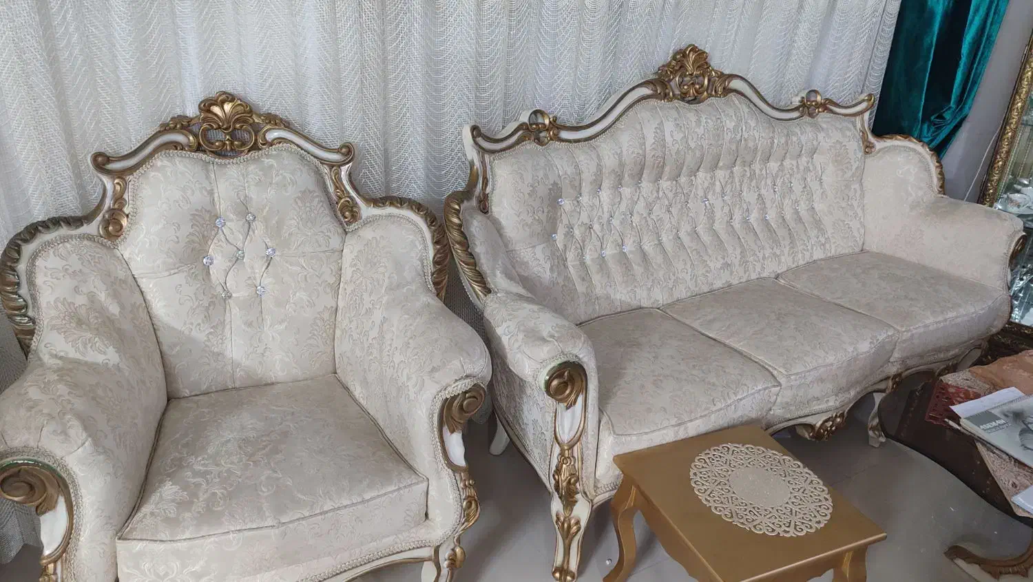 مبل و میز ناهار خوری|مبلمان خانگی و میز عسلی|گنبد کاووس, |دیوار