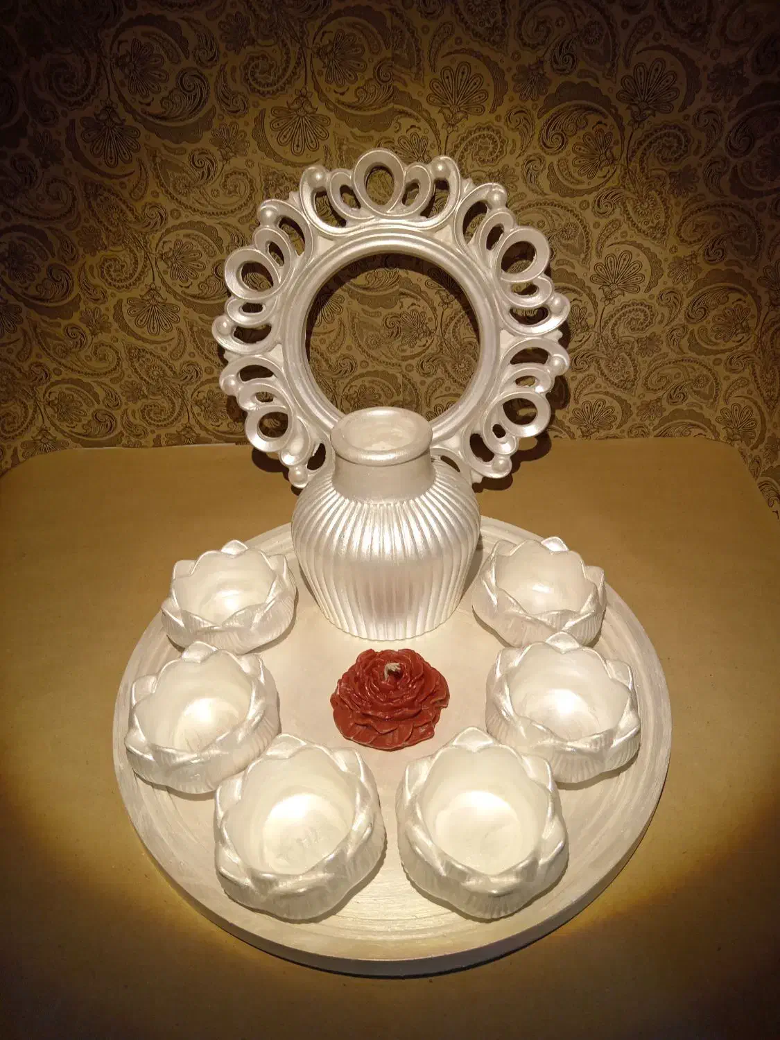 انواع اکسسوری وهفت سین های سنگ مصنوعی|صنایع دستی و سایر لوازم تزئینی|خنجین, |دیوار