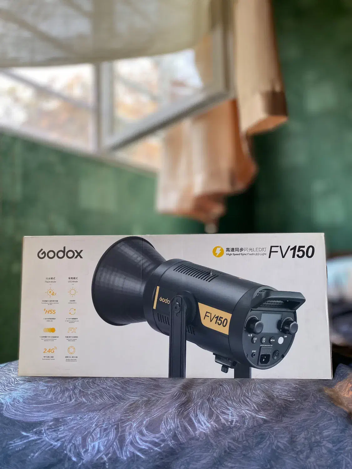 ویدئو لایت گودکس FV150 به همراه سافت باکس|دوربین عکاسی و فیلم‌برداری|تهران, فردوسی|دیوار