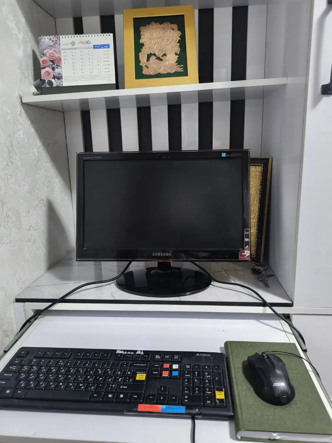 کامپیوتر سامسونگ و کیس سالم در حد نو|رایانه رومیزی|ری, هاشم‌آباد|دیوار