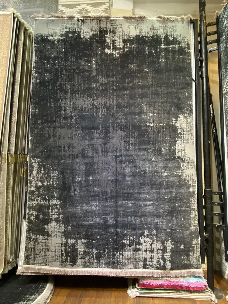 فرش مدرن طوسی مشکی مینیمال قیمت مناسب|فرش|تهران, بازار|دیوار