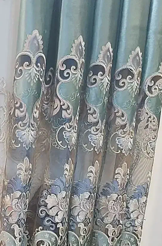 دوعدد پرده پانچ هندی|پرده، رانر، رومیزی|تهران, جوادیه|دیوار