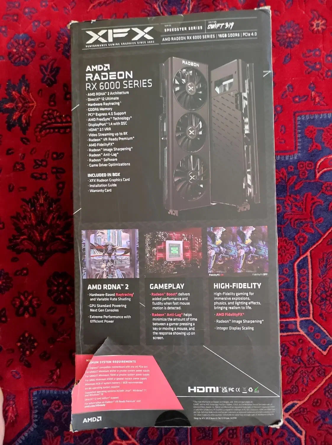 کارت گرافیک GPU rx6900xt xfx|قطعات و لوازم جانبی رایانه|پاکدشت, پاکدشت (مامازند)|دیوار