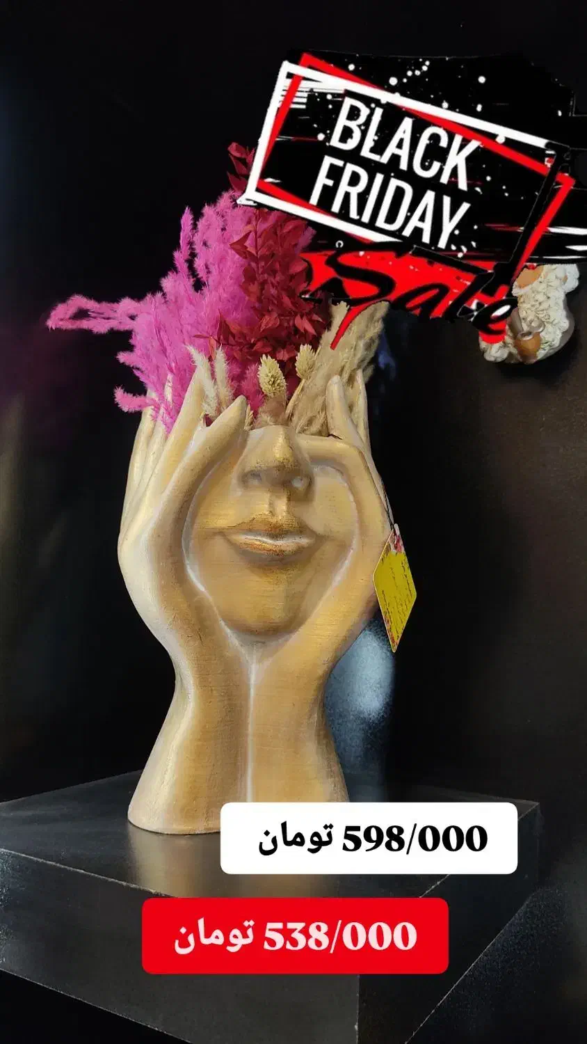 تخفیف بلک فرایدی با مجسمههای دکوری خاص از228تومن|مجسمه، تندیس، ماکت|اصفهان, رکن الدوله غربی|دیوار