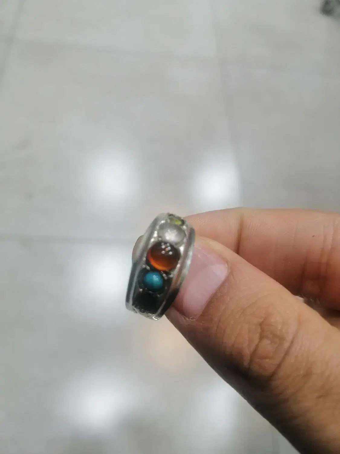 انگشتر چند نگین|جواهرات|قم, شهرک شهرداری|دیوار