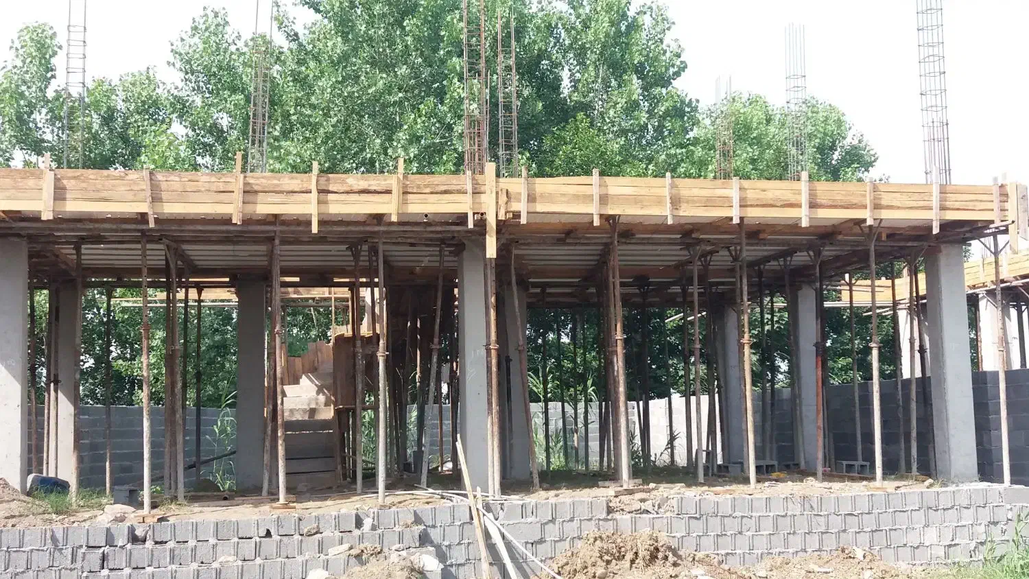 آرماتور بندی وقالبندی|خدمات پیشه و مهارت|خمام, |دیوار