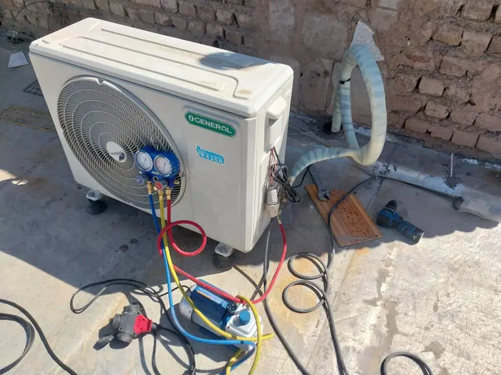 نصب نصاب تعمیرتعمیرات راه اندازی کولر آبی اسپیلت|خدمات پیشه و مهارت|جعفرآباد, |دیوار