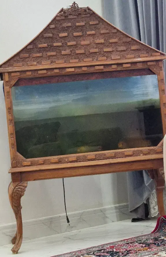 آکواریوم بزرگ و محکم|ماهی|بروجرد, |دیوار