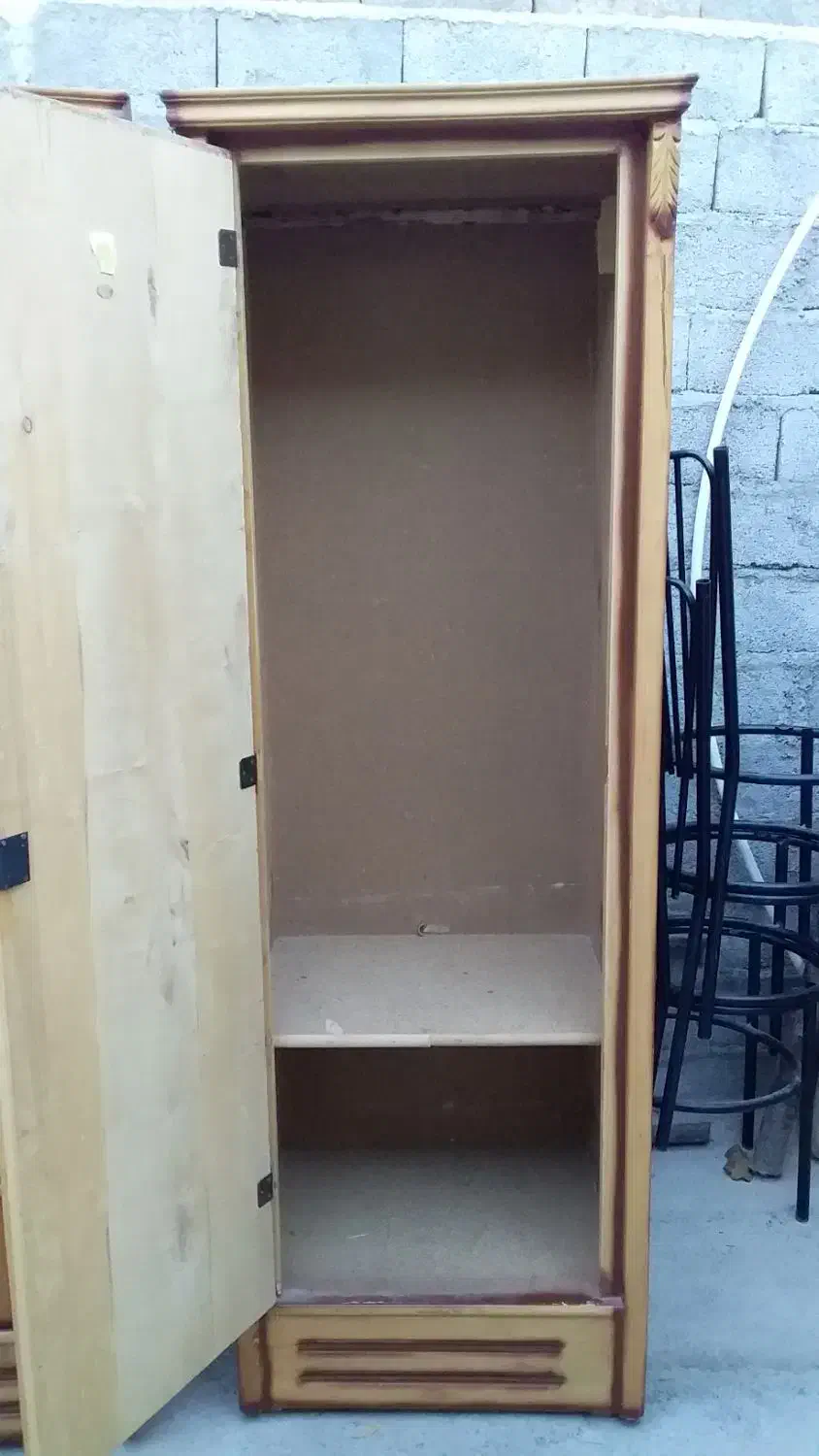 یک عدد کمد دو تیکه زیبا سالم بدون عیب|جاکفشی، کمد، دراور|مهاباد (آذربایجان غربی), |دیوار