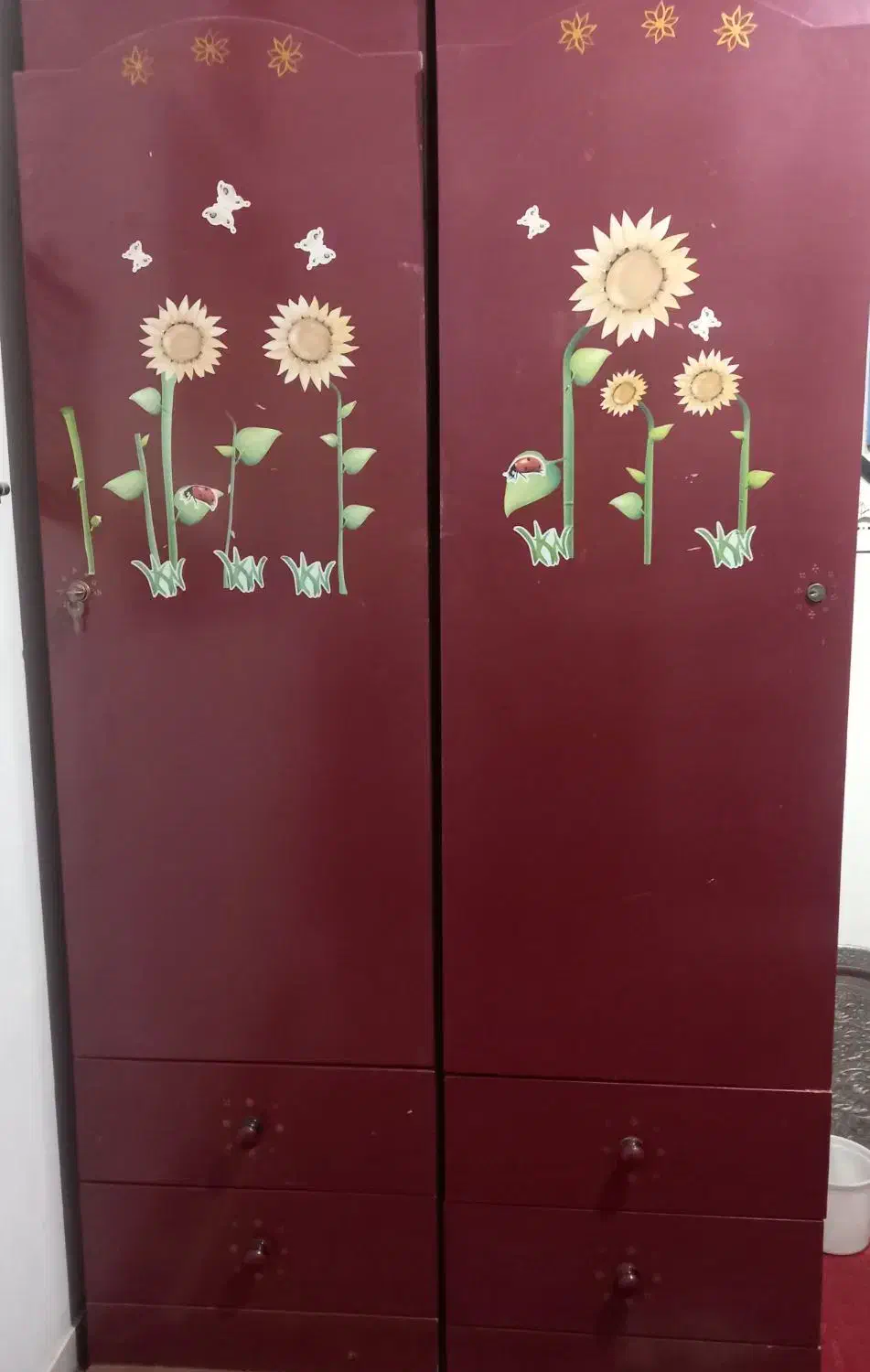 کمد لباسی|جاکفشی، کمد، دراور|آباده, |دیوار