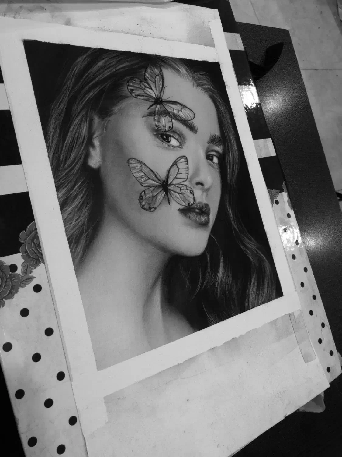 آموزش و سفارش طراحی چهره تکنیک سیاه قلم|خدمات آموزشی|ایلام, |دیوار