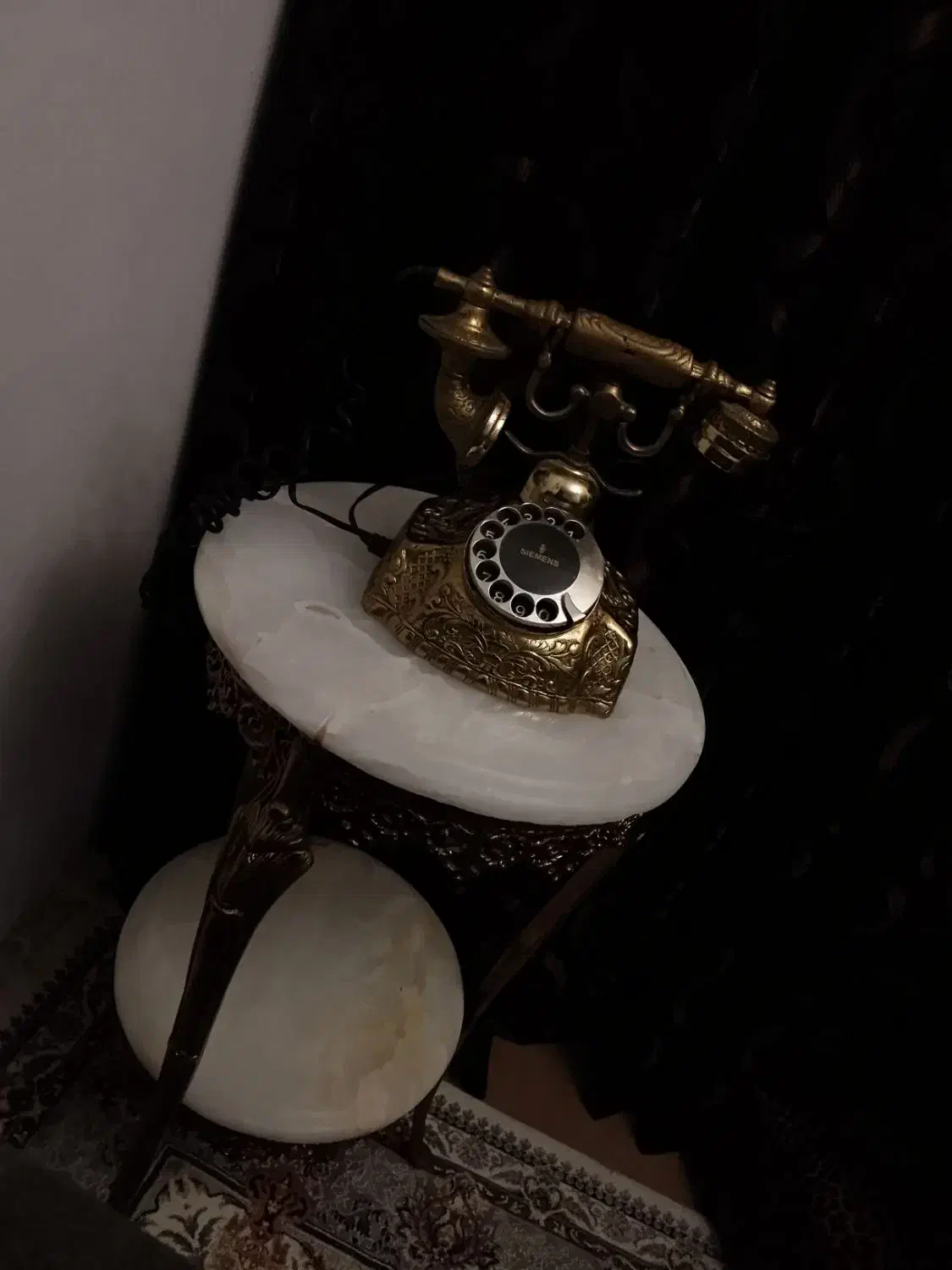 میز تلفن برنز|میز تلفن|زنجان, |دیوار