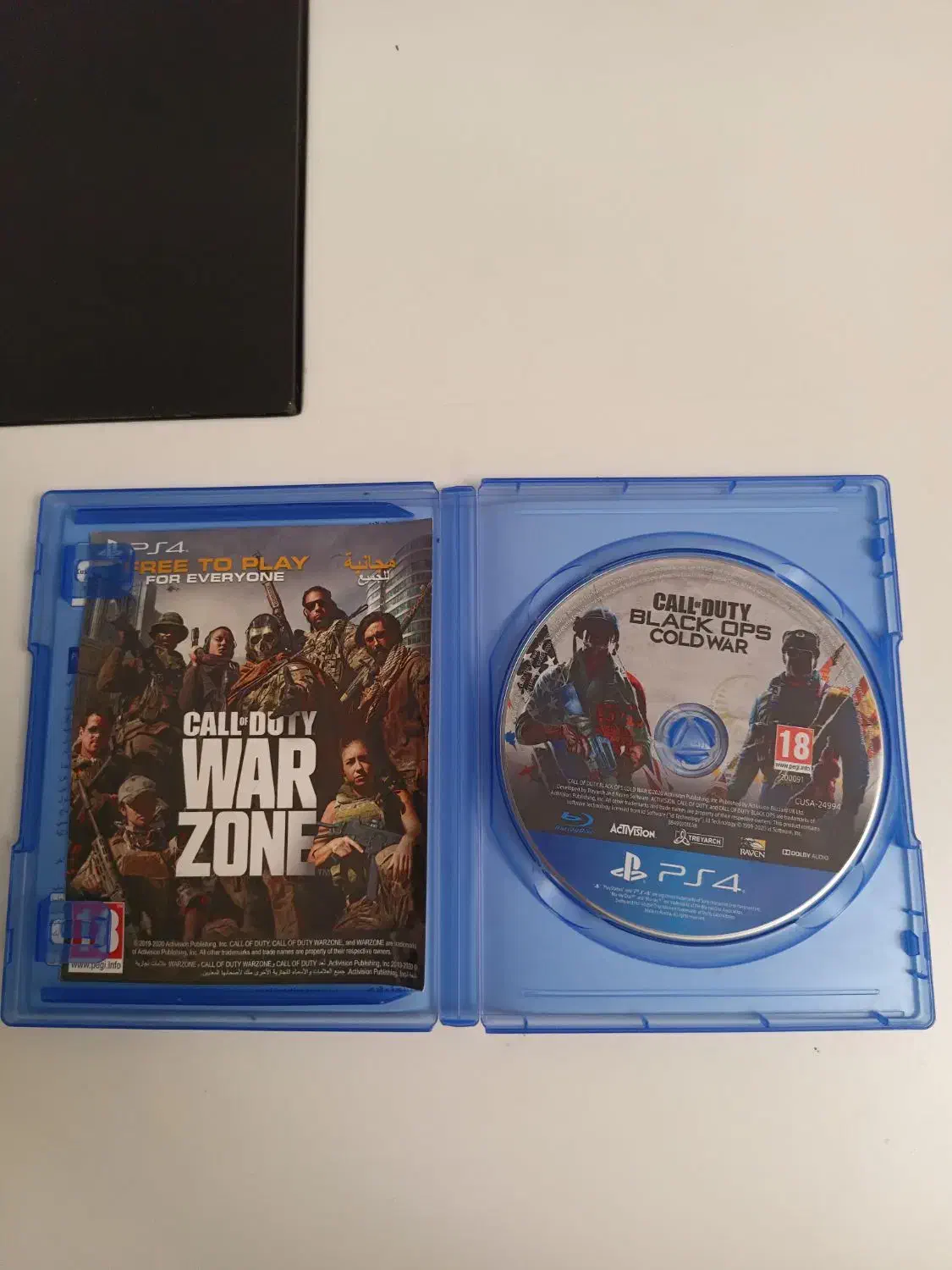 دیسک call of duty cold war|کنسول، بازی ویدئویی و آنلاین|تهران, نیاوران|دیوار