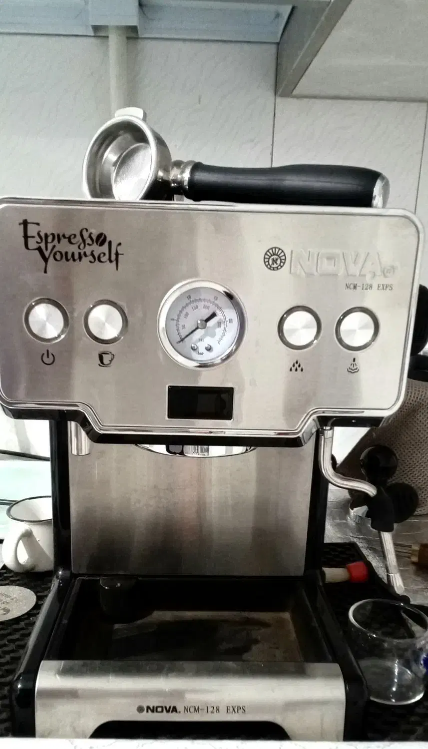 اسپرسوساز Nova 128 نیمه صنعتی|سماور، چایساز، قهوهساز|یزد, |دیوار