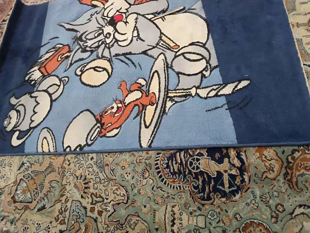 فرش ماشینی9متری قیمتش 1400|فرش|کارون, |دیوار